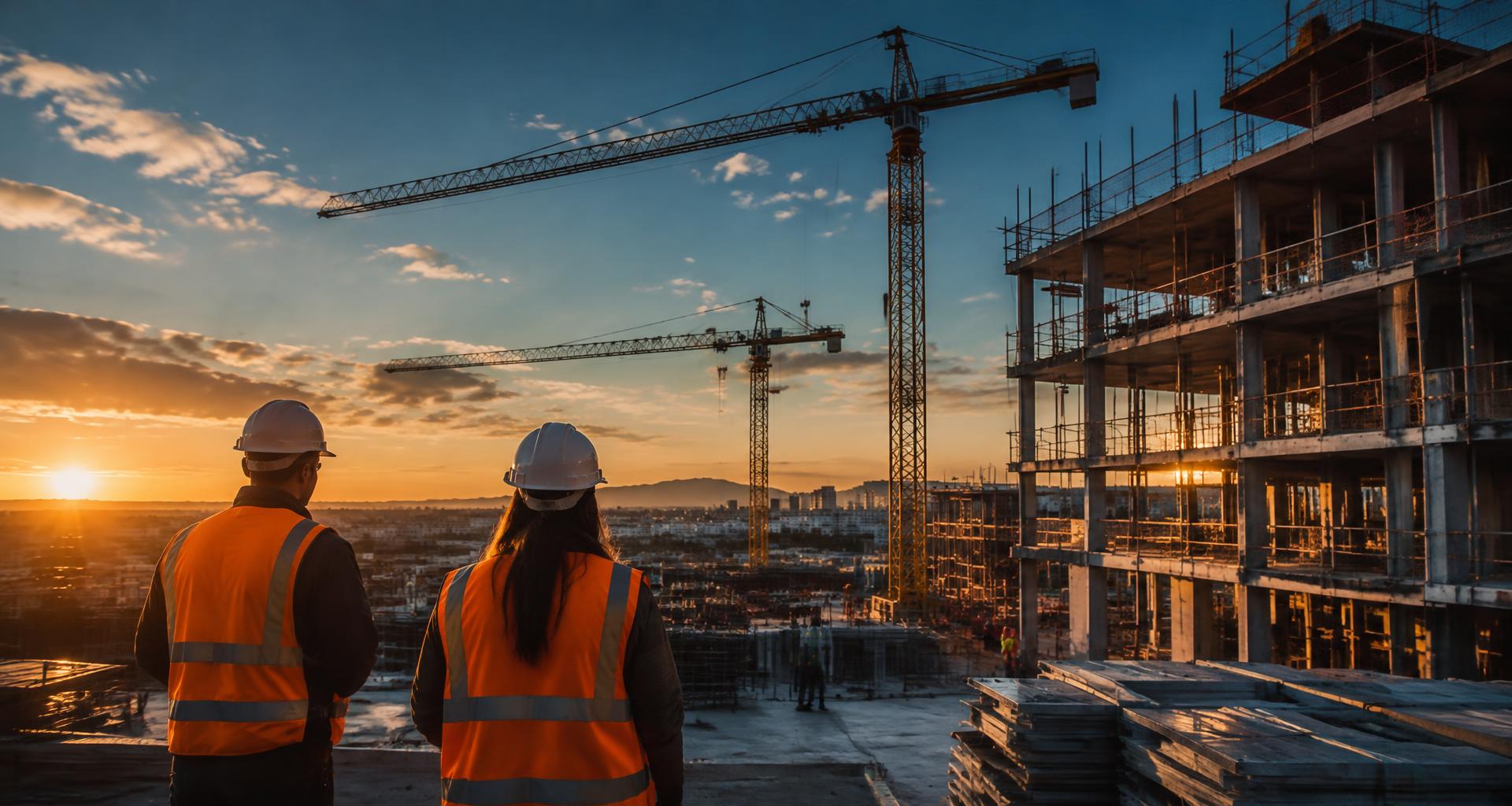 Obra de construcción en España
